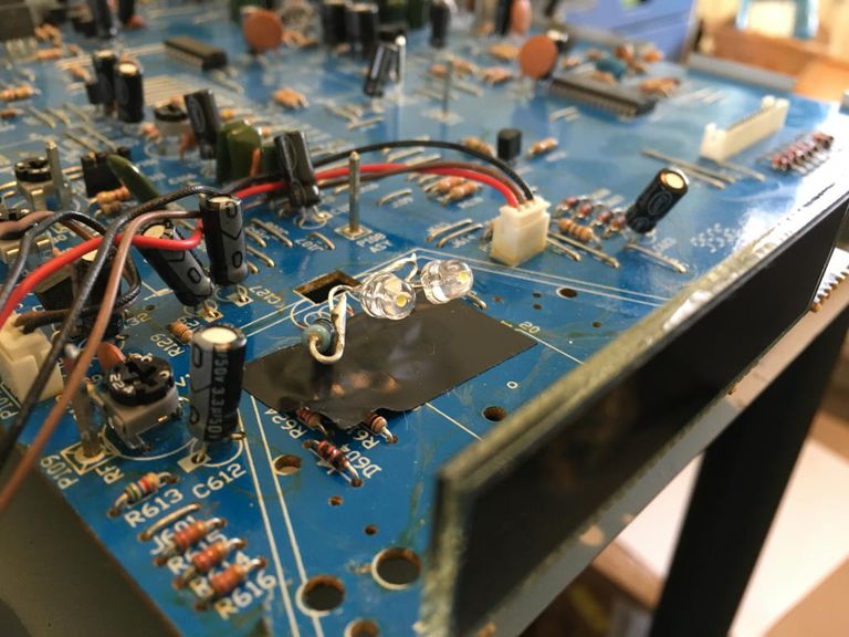 Repairing a NAD 502 CD Player Commented Out