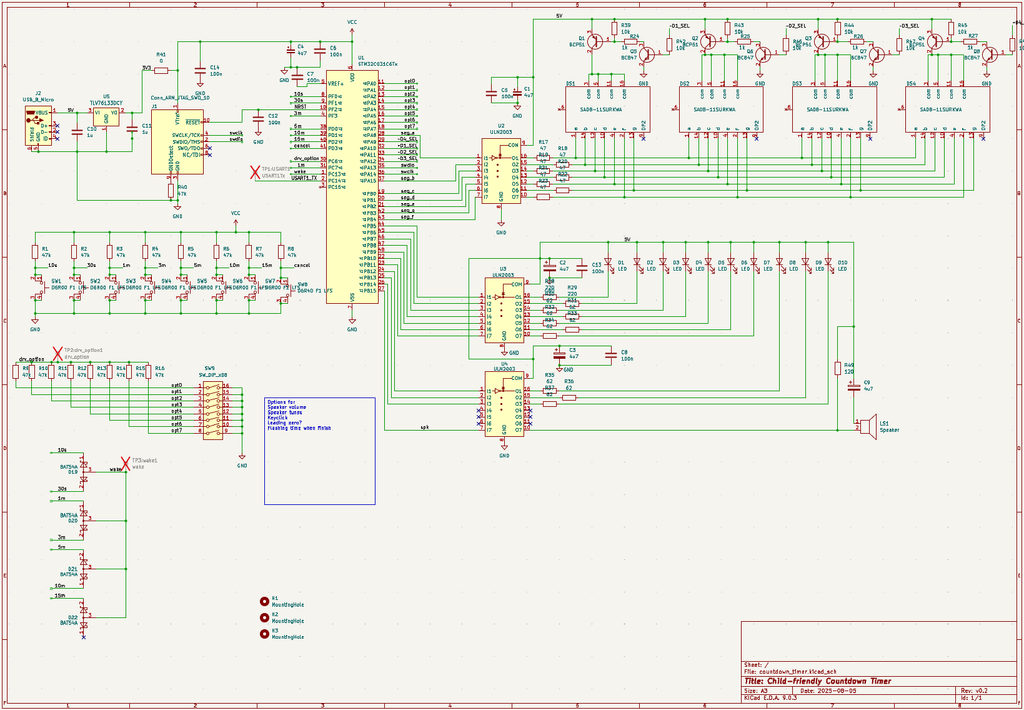 Countdown Timer Switch Circuit Diagram