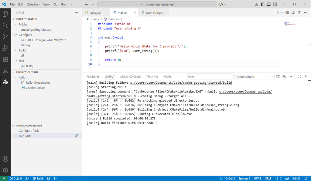 Building Embedded C Applications on Windows with GCC, CMake and Ninja ...